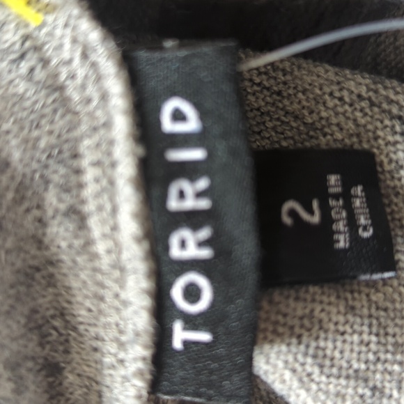 Torrid Hacci Knit Trapeze Mini Dress 2X - Picture 14 of 16